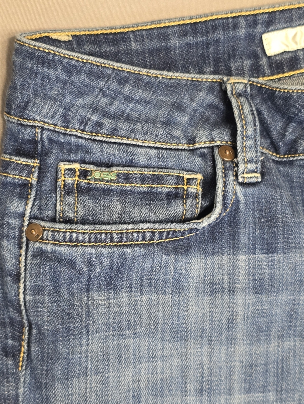 Joe's Jeans Blue Flared Denim - Picture 6 of 13